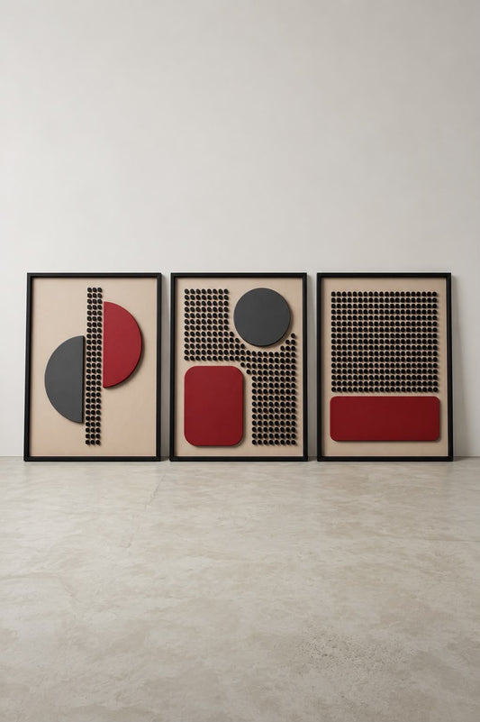 GEOMETRIC(set of 3)